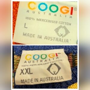 Example Of A Counterfeit Coogi Australia Tag/Item